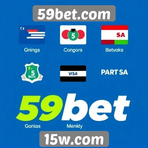 Métodos de pagamento disponíveis no 59bet