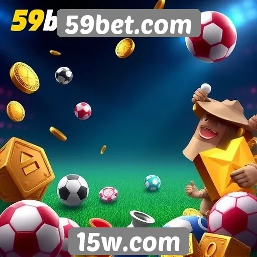 Variedade de jogos disponíveis no 59bet.com